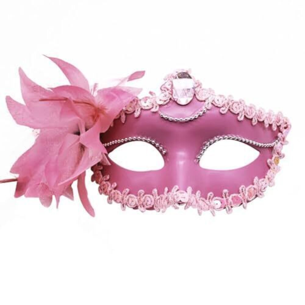 7073 Masquerade Mask Shiny Rhinestone Venetian Masks for Halloween Costume